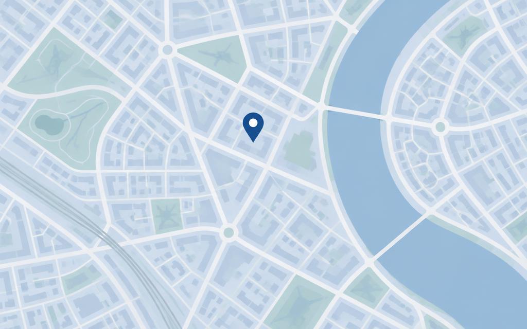Stylized map with a pin on Av. Ricardo Margain Zozaya 315, Santa Engracia